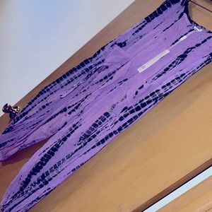 Woman’s Purple Bohemian Tie-dye Pants SIZE XL